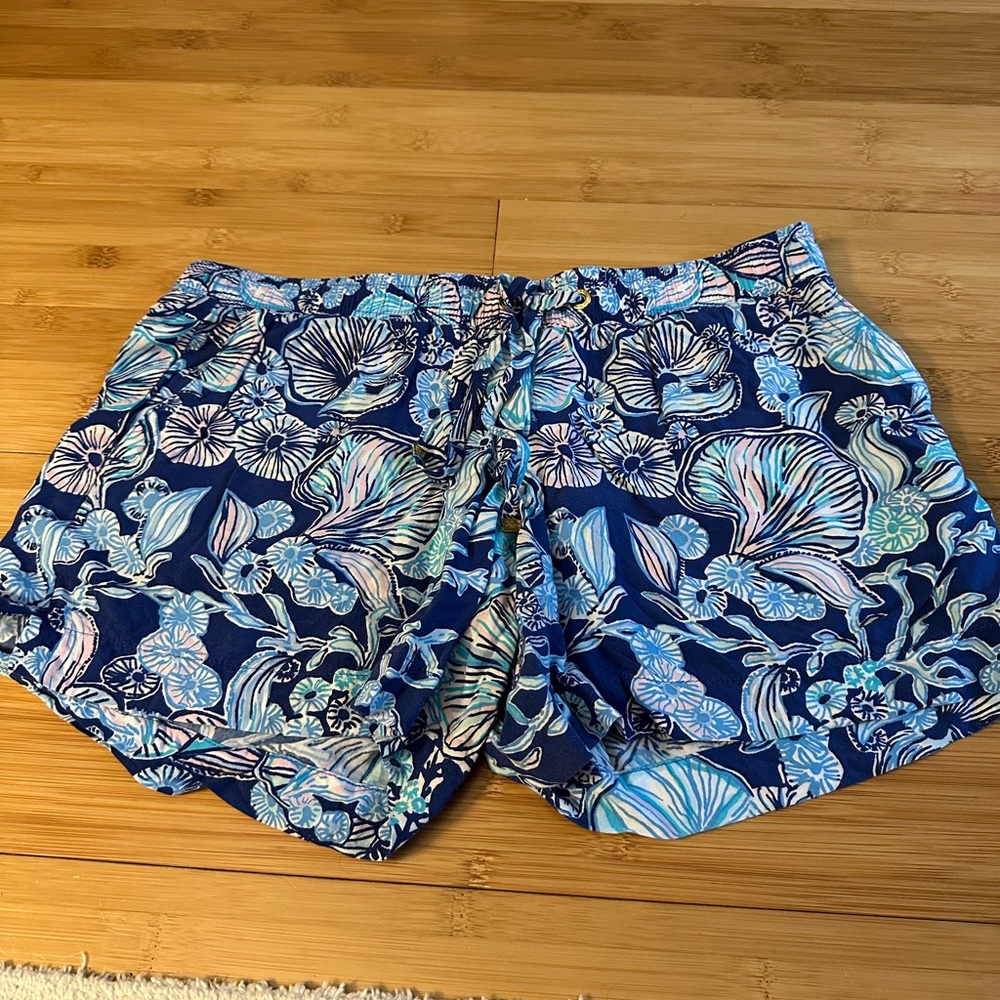Lilly Pulitzer drawstring shorts size XS VGUC
